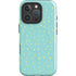Teal and Yellow Polka Dots iPhone 16 Pro Max Magsafe Impact Case